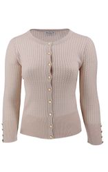 Passioni Cardigan Twinset mit Zopfmuster günstig online kaufen