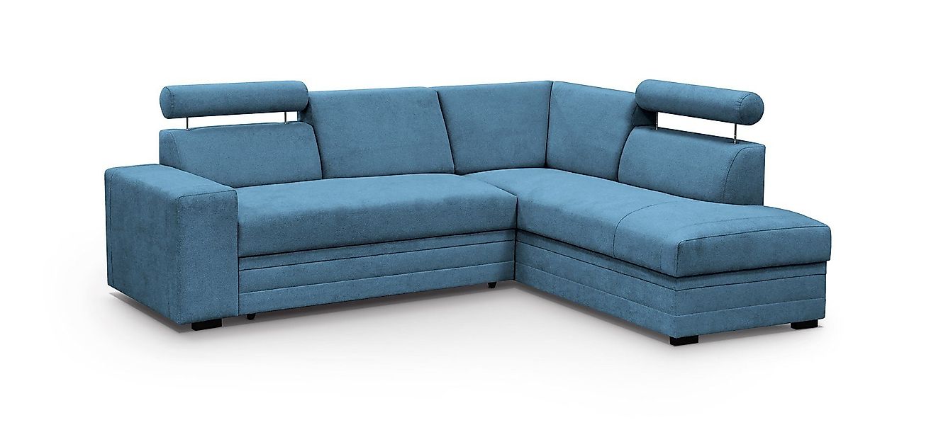 Beautysofa Ecksofa mit Bettkasten und verstellbaren günstig online kaufen