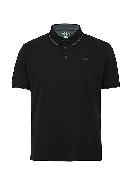 s.Oliver Poloshirt Big Size (1-tlg) Kragen, Köpfe, Logo günstig online kaufen