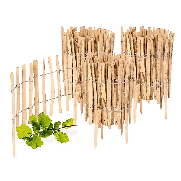 Garronda Zaun Gartenzaun zum Stecken Zaun günstig online kaufen