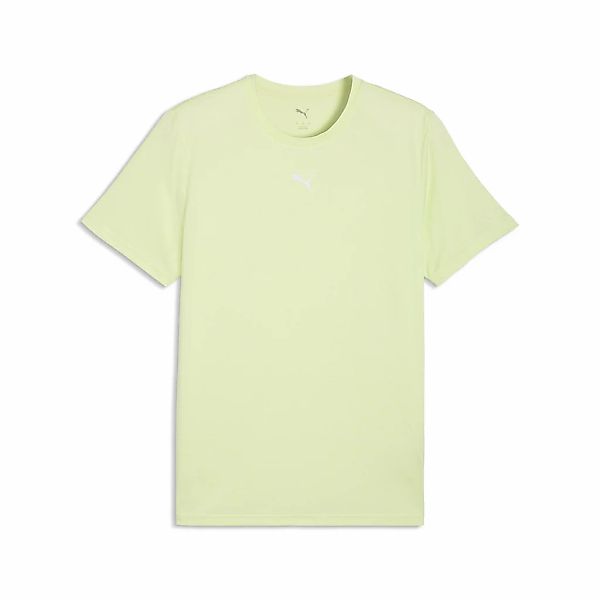 PUMA "TAD ESSENTIALS Meliertes T-Shirt mit Cat Logo Herren" günstig online kaufen