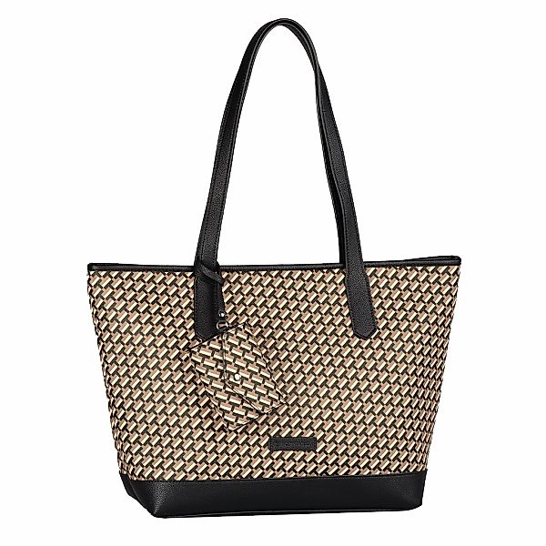 TOM TAILOR Shopper "Xenia", mit raffiniert geometrischen "T" Print des Logo günstig online kaufen