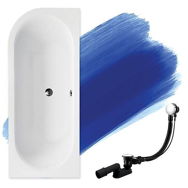 KOLMAN Badewanne Eckbadewanne Avita 180x80, (Links/Rechts), günstig online kaufen