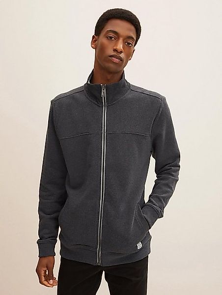 TOM TAILOR Sweatshirt Sweatjacke mit Stehkragen günstig online kaufen