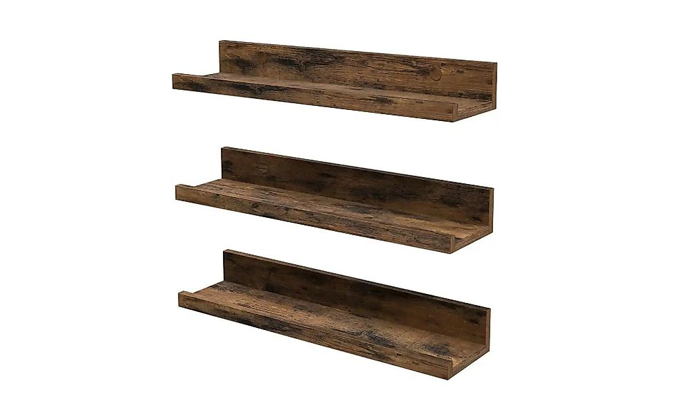 Wandregal   ¦ braun ¦ Maße (cm): B: 38 H: 5 Regale > Wandregale - Höffner günstig online kaufen