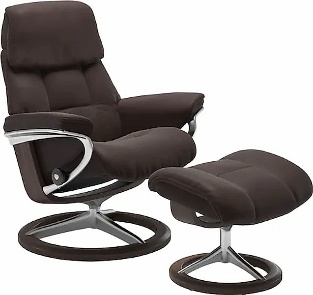 Stressless® Hocker »Ruby« mit Signature Base, Gestell Eiche, Wenge, Braun & günstig online kaufen