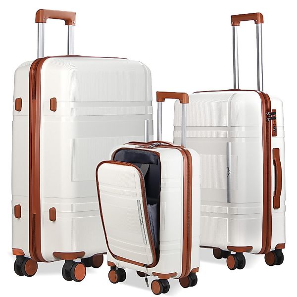 HOMELUX Kofferset Hartschalen-Koffer Trolley Rollkoffer Reisekoffer günstig online kaufen