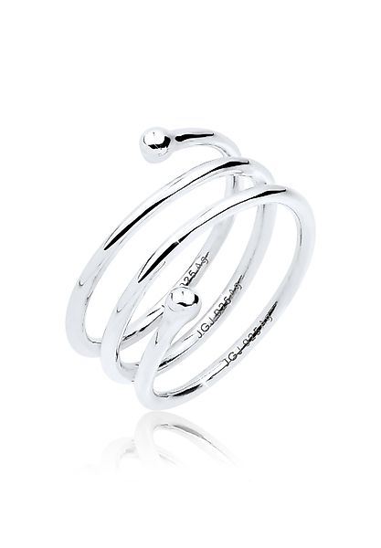 Elli Fingerring Spirale Wickelring 925 Silber, günstig online kaufen