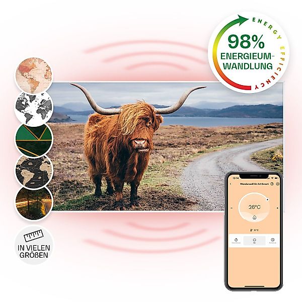 Klarstein Heizkörper Wonderwall Air Art Smart günstig online kaufen