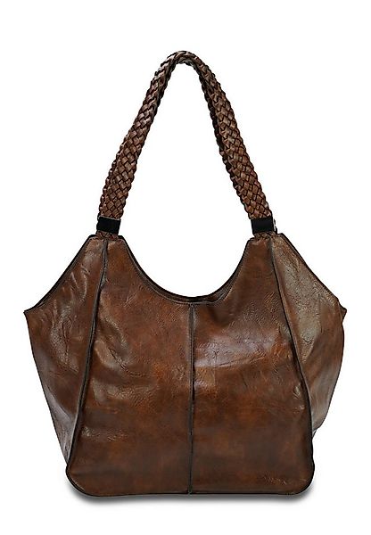 Harpa Schultertasche ZOELLA, geflochtene Henkel günstig online kaufen