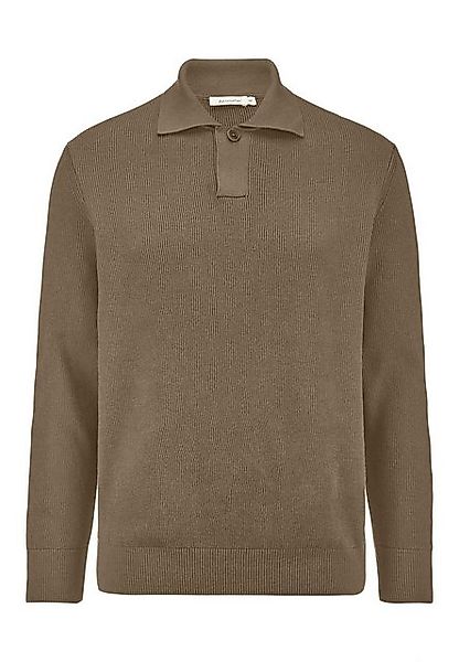 Hessnatur Strickpullover aus reiner Bio-Baumwolle mit Schurwolle (1-tlg) günstig online kaufen