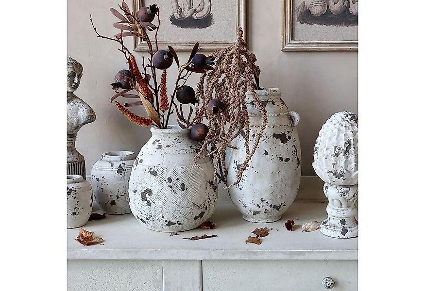 Annimuck Dekovase Chic Antique Frejus Vase creme antik H26,5 D24 cm bauchig günstig online kaufen