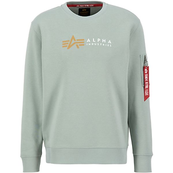 Alpha Industries  Sweatshirt Alpha Label Sweatshirt - dusty green günstig online kaufen