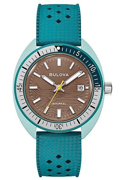 Bulova Quarzuhr Quarz Snorkel Petrol günstig online kaufen