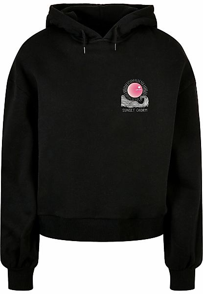 Merchcode Kapuzensweatshirt "Merchcode Ladies Sunset Charm Oversized Hoody" günstig online kaufen