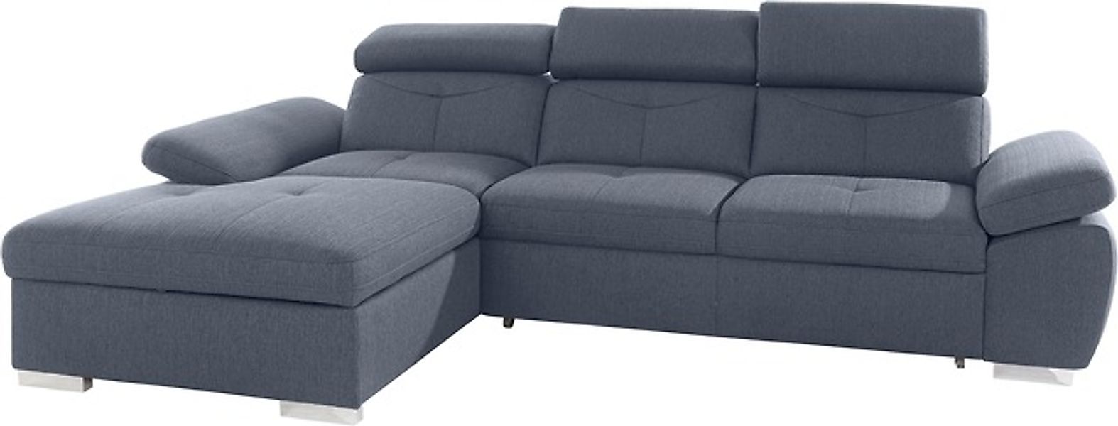 exxpo - sofa fashion Ecksofa »Spring, super bequem, mit Armteil- und Kopfte günstig online kaufen