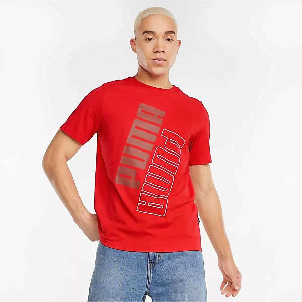 PUMA Power Herren-T-Shirt | Mit Aucun | Rot | Größe: XS günstig online kaufen