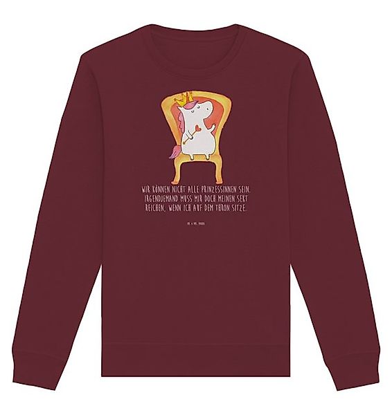 Mr. & Mrs. Panda Longpullover Einhorn Prinzessin Größe S - Burgundy - Gesch günstig online kaufen
