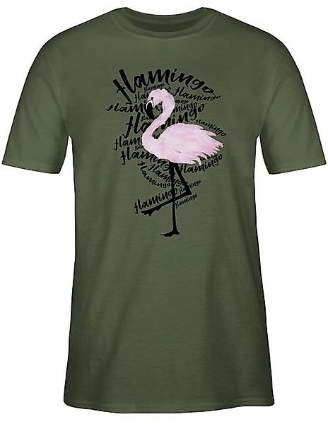 Shirtracer T-Shirt Flamingo Tiere Zubehör günstig online kaufen