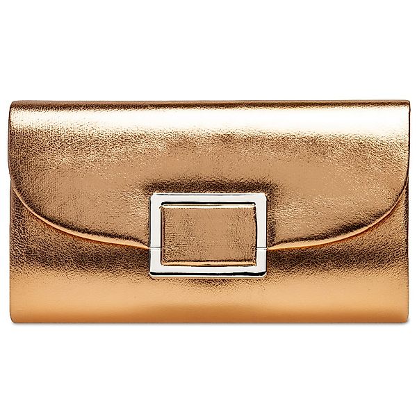 Caspar Clutch TA512 Damen Metallic Abendtasche günstig online kaufen