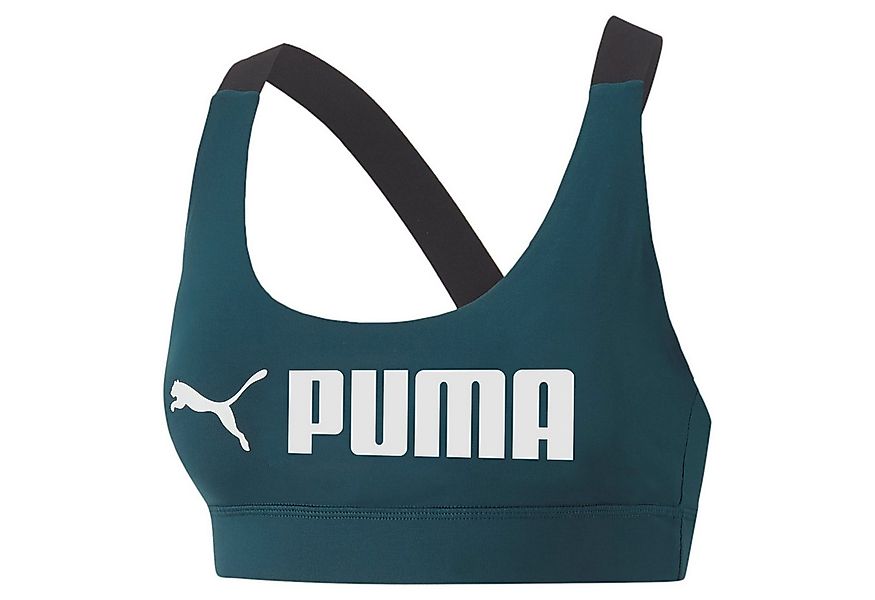 PUMA Sport-BH Puma Damen Sport BH Mid Impact Puma Fit Bra 522192 günstig online kaufen