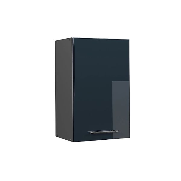 Vicco Hängeschrank Fame-Line Hängender Küchenschrank Dunkelblau Hochglanz/A günstig online kaufen
