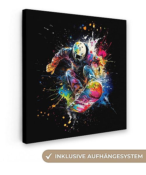 OneMillionCanvasses® Leinwandbild Graffiti - Sport - Snowboarden - Wintersp günstig online kaufen