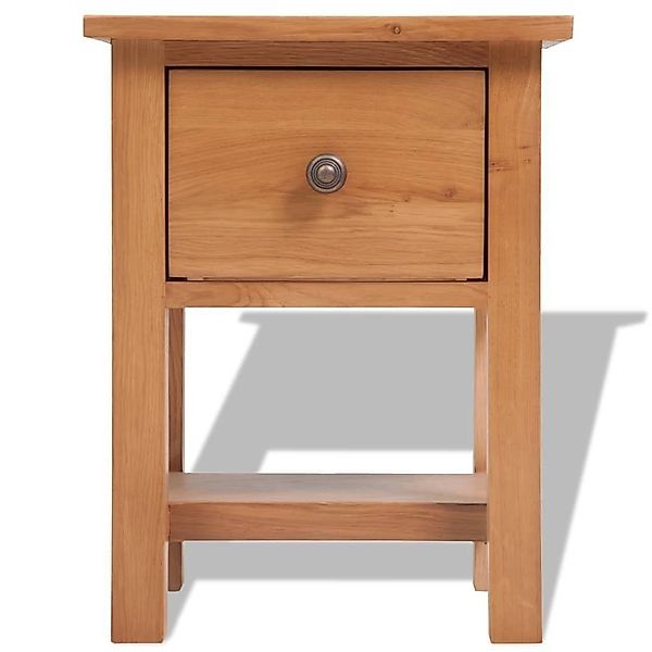 furnicato Nachttisch 36x30x47 cm Massivholz Eiche günstig online kaufen