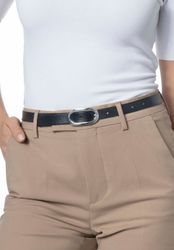 BERND GÖTZ Ledergürtel mit hochglänzender, ovaler günstig online kaufen