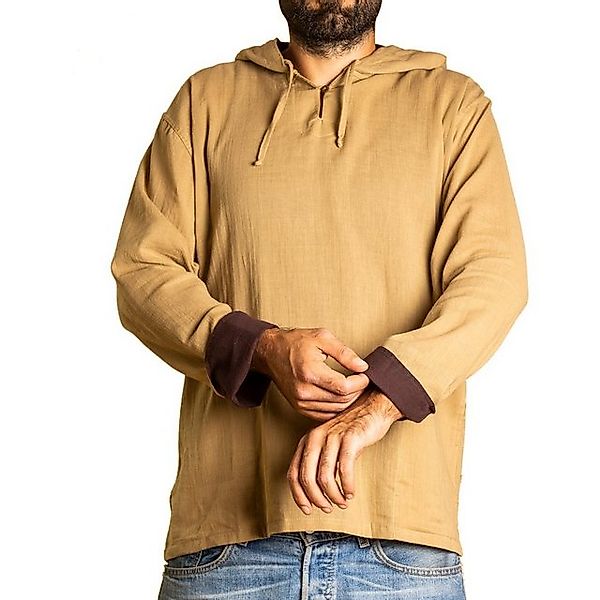 PANASIAM Kurzarmhemd Herren Hoodie mit Kapuze günstig online kaufen