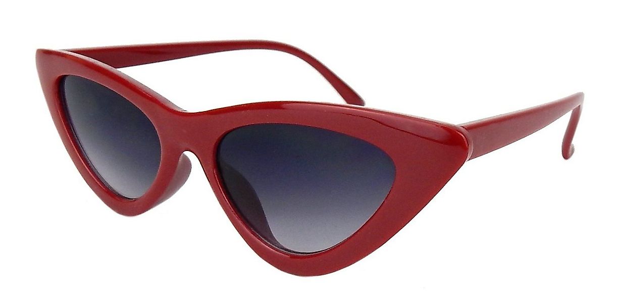 Ella Jonte Retrosonnenbrille Retro Cat-Eye Sonnenbrille im Rockabilly-Stil günstig online kaufen