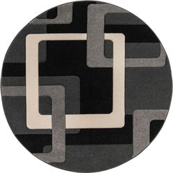 my home Teppich Maxim, rund, Höhe: günstig online kaufen