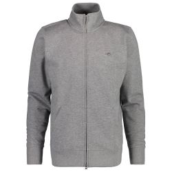 Gant Sweatjacke "REG SHIELD FULL ZIP SWEAT" mit Logostickerei auf der Brust günstig online kaufen