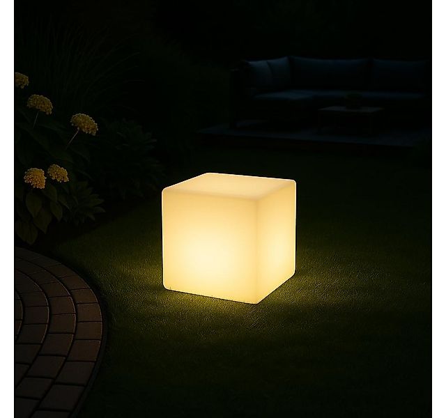 MeLiTec LED Gartenleuchte, LED wechselbar, RGBW, einstellbar, mit Farbwechs günstig online kaufen