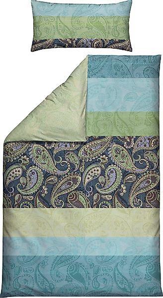 Erwin Müller Bettwäsche Wendebettwäsche, Mako-Satin, Paisley günstig online kaufen