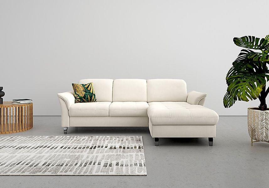 sit&more Ecksofa "Maggiore L-Form", wahlweise mit Kopfteilverstellung, Bett günstig online kaufen