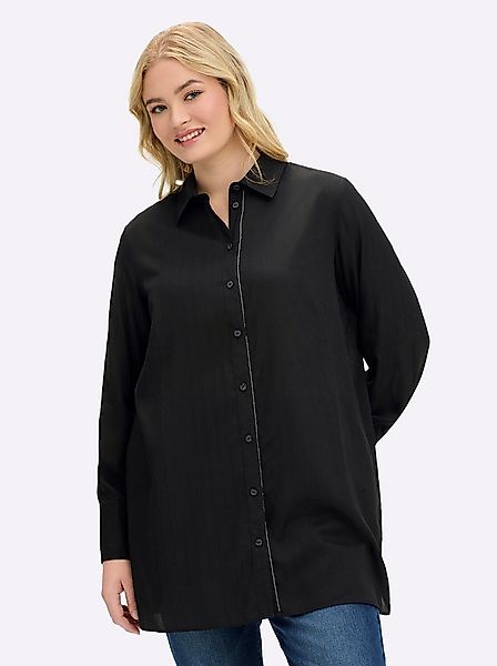 Sheego Klassische Bluse Hemdbluse . günstig online kaufen