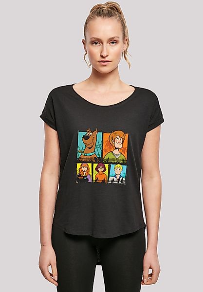 F4NT4STIC T-Shirt "Long Cut T-Shirt Scooby Doo Group Frames" Damen,Premium günstig online kaufen