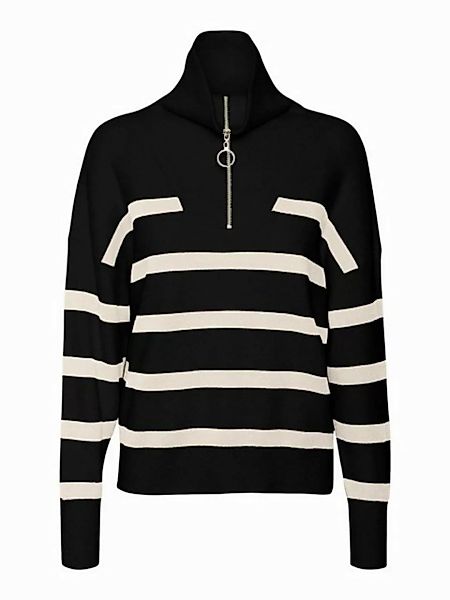 Vero Moda Troyer VMSABA STRIPE LS HIGHNECK BLOUSE GA NOOS günstig online kaufen