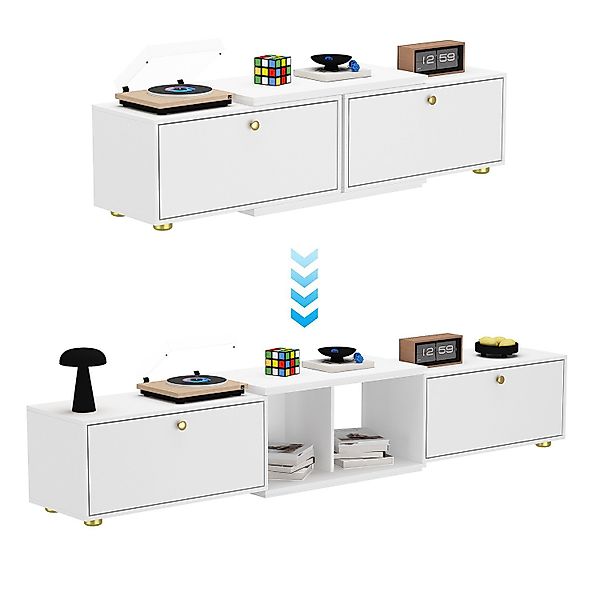 FUFU&GAGA Lowboard TV Schrank, 4 Modelle, günstig online kaufen