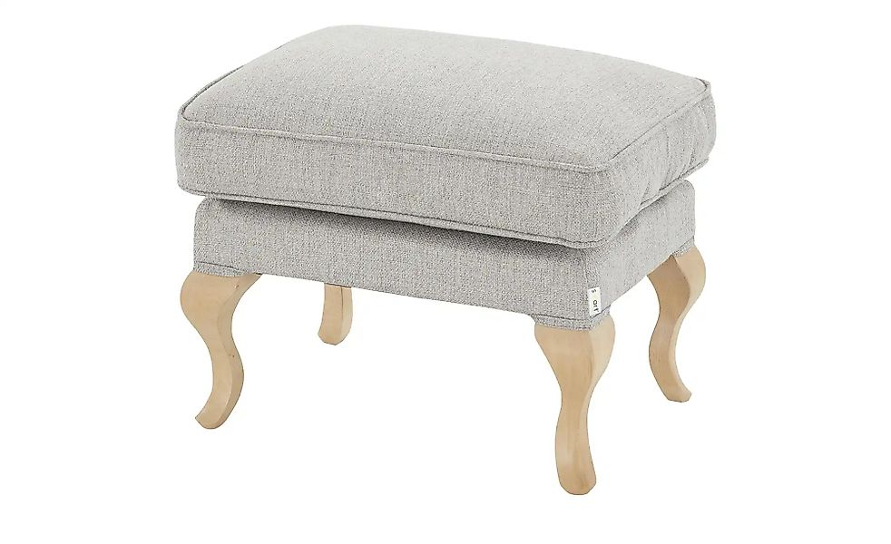smart Hocker  Charmaine ¦ grau ¦ Maße (cm): B: 62 H: 46 T: 44.0 Polstermöbe günstig online kaufen