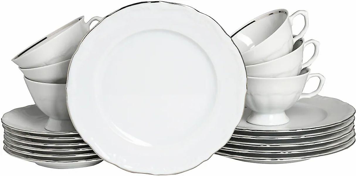 CreaTable Kaffeeservice "Maria Theresia, KaffeeService 18-tlg" Traditionell günstig online kaufen
