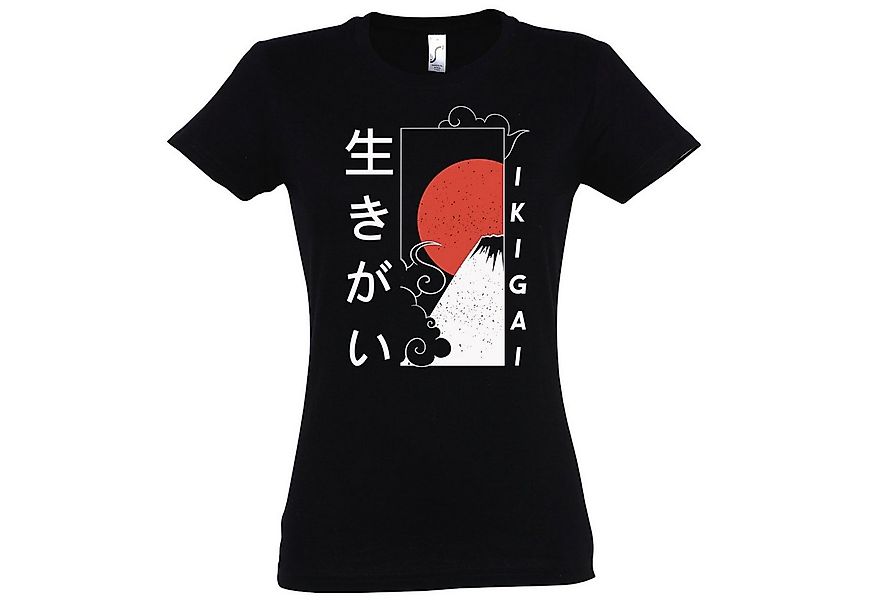 Youth Designz T-Shirt Ikigai Japan Damen Shirt mit trendigem Frontprint günstig online kaufen