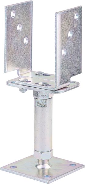 Alberts U-Pfostenträger höhen- und breitenverstellbar, Breite 71-161 mm, Hö günstig online kaufen