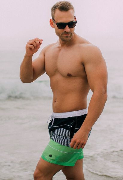 GUGGEN Mountain Badeshorts Badeshorts Badehose Herren günstig online kaufen