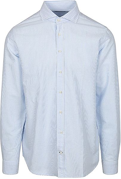 Steppin' Out Hemd Oxford Streifen Hellblau - Größe XL günstig online kaufen