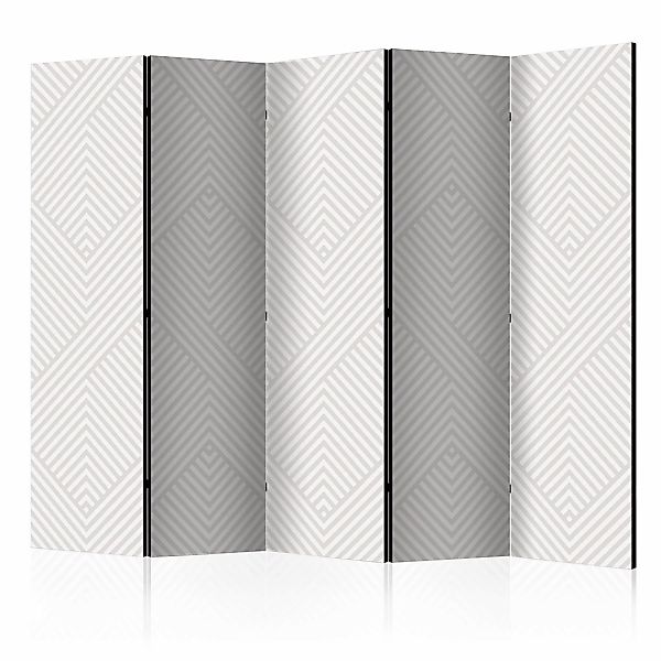 5-teiliges Paravent - Broken Lines Ii [room Dividers] günstig online kaufen