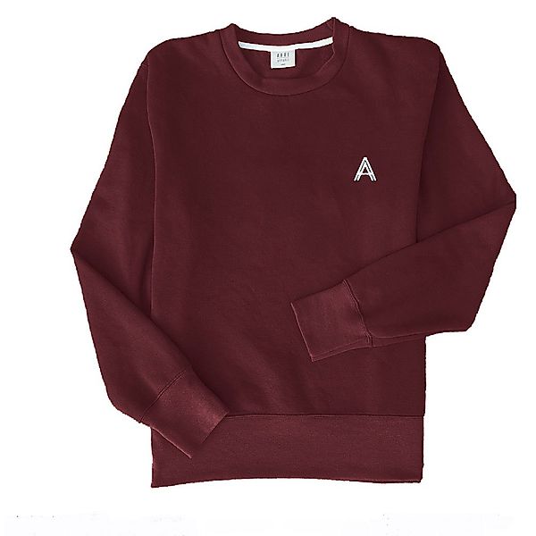AqÜe Apparel Happy Face Sweatshirt S Garnet günstig online kaufen