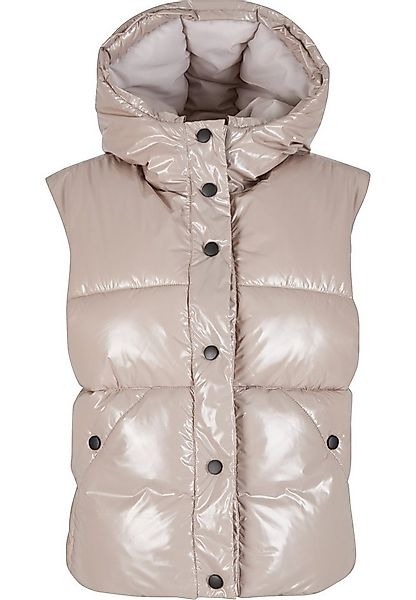 URBAN CLASSICS Steppweste Urban Classics Ladies Recycled Shiny Puffer Vest günstig online kaufen