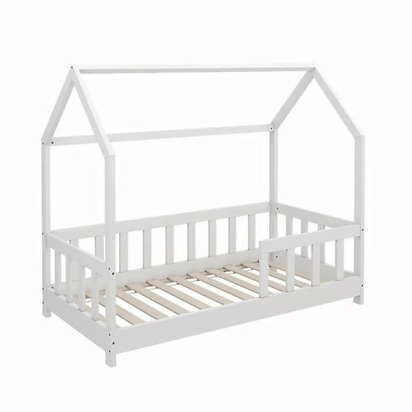 Livinity® Kinderbett Hausbett MICHELLE Weiß günstig online kaufen